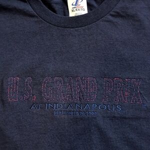 Vintage U.S. Grand Prix Indianapolis Short Sleeve Tee T-Shirt September 24 2000